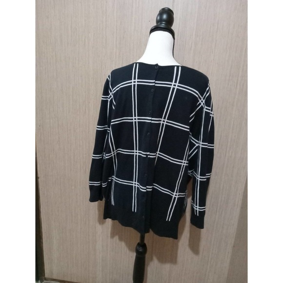 Chaps black pullover size 2X NWT - Picture 2 of 4